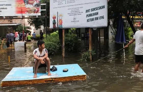 Seluruh Genangan di Jakarta Telah Surut