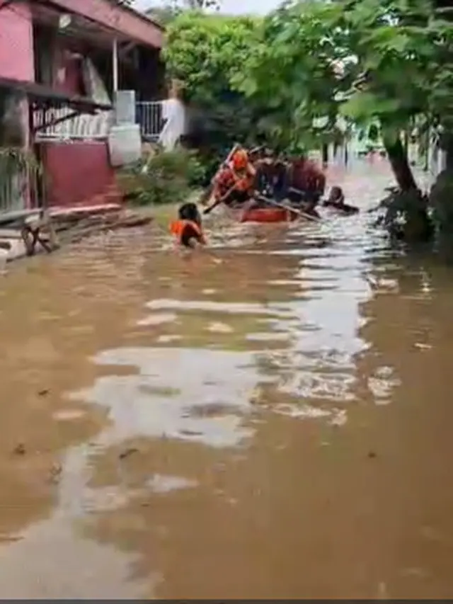 Cililitan Jakarta Timur Terdampak Banjir