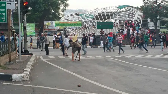 Aksi Tawuran di Manggarai Viral