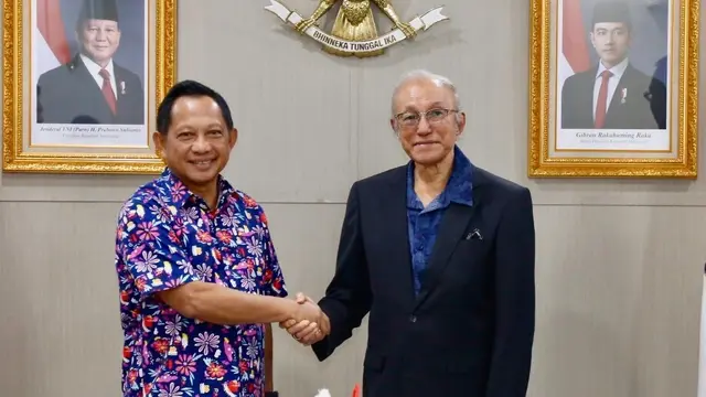Silaturahmi Wali Nanggroe Aceh dan Mendagri
