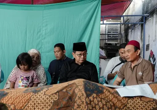 Pramono Melayat ke Rumah Duka Affan Kurniawan